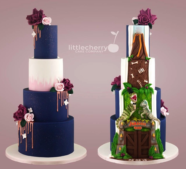 Jurassic Park Wedding cake