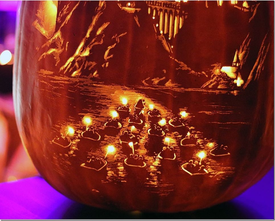 Hogwarts Pumpkin Carving