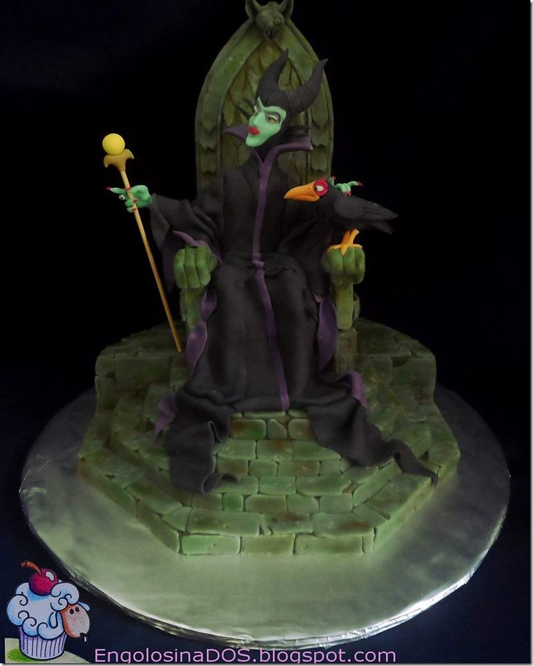 Maleficent Cake