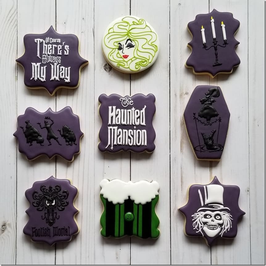 Haunted Mansion Cookies 