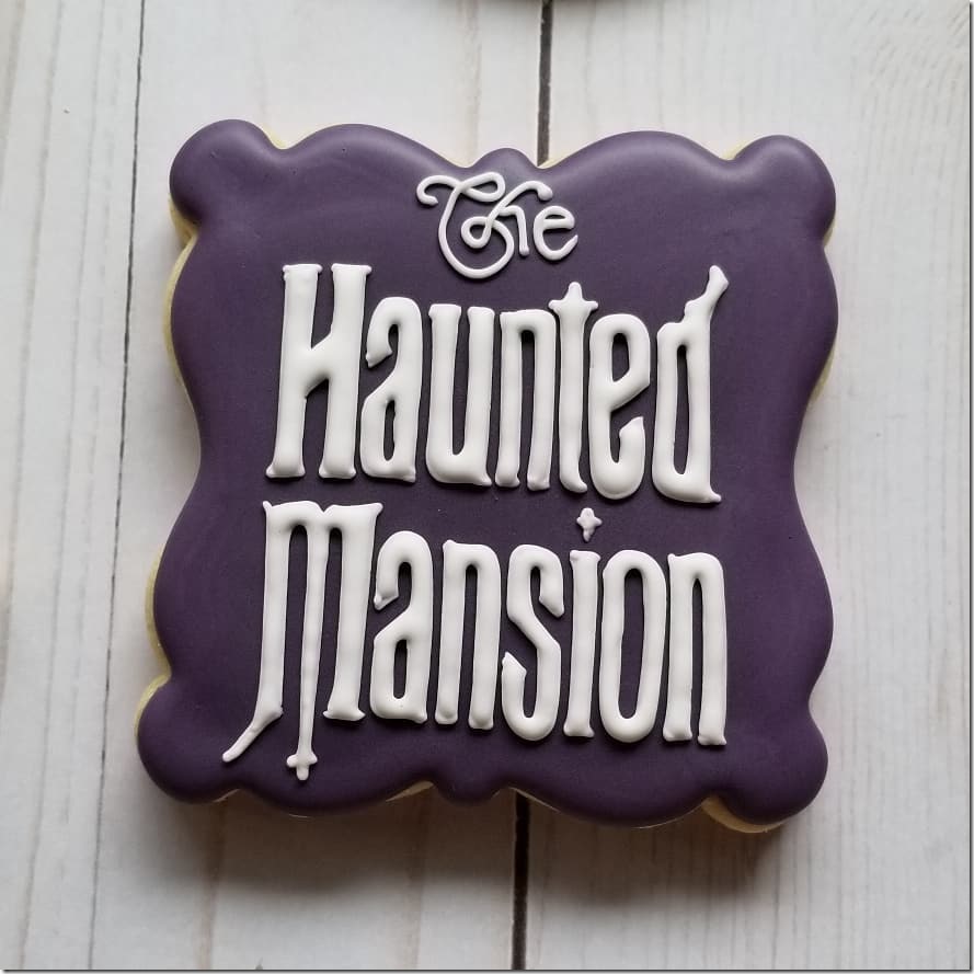 Haunted Mansion Cookie