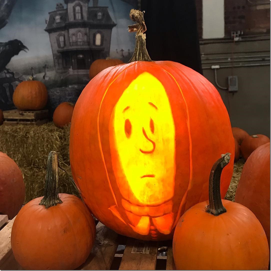 Wednesday Addams Pumpkin Carving