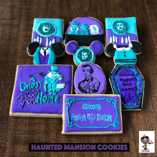 Disney Haunted Mansion cookies