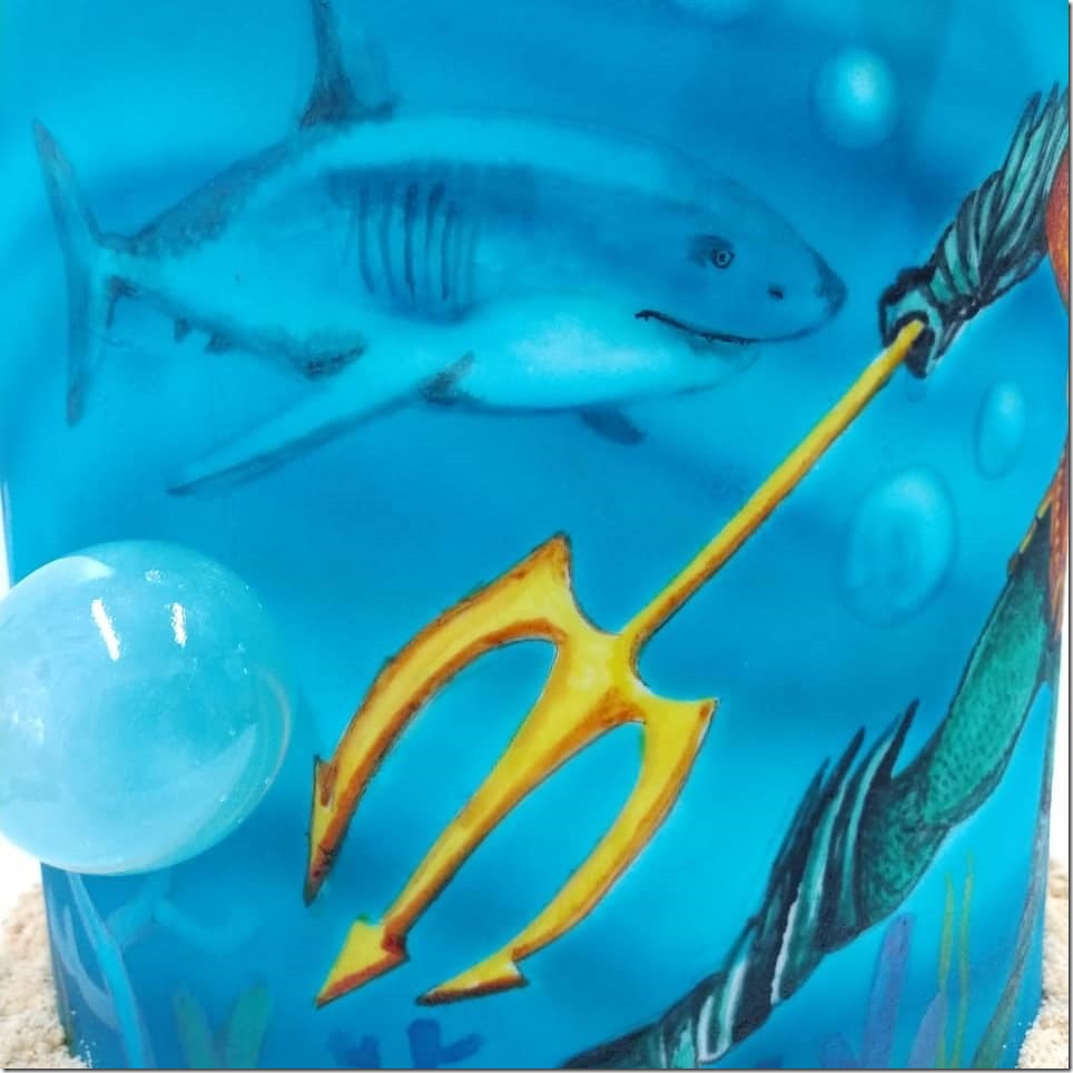 Hand painted Shark