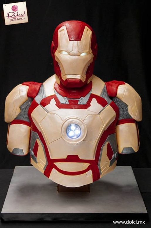 Iron Man Cake