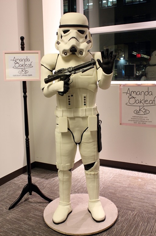 Lifesize Stormtrooper Cake