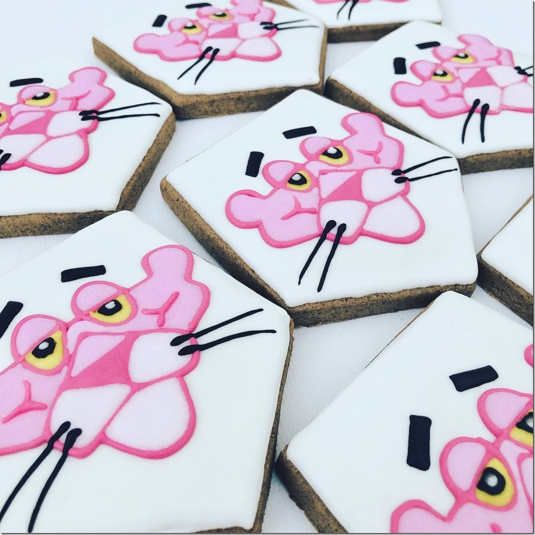 Pink Panther Cookies