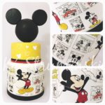 Great Mickey Mouse Comic Strip Cake