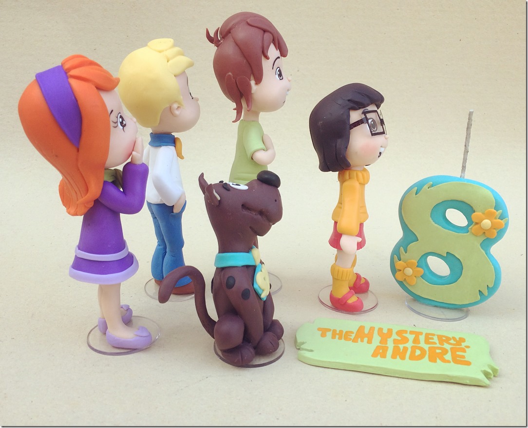 Scooby-Doo 8th Birthday Cake Topper