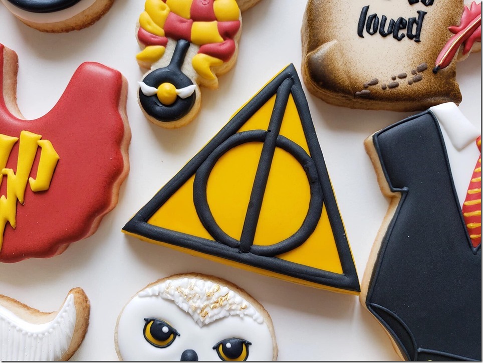 Harry Potter Baby Shower Cookie
