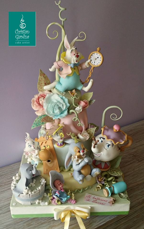 Alice In Wonderland Cake