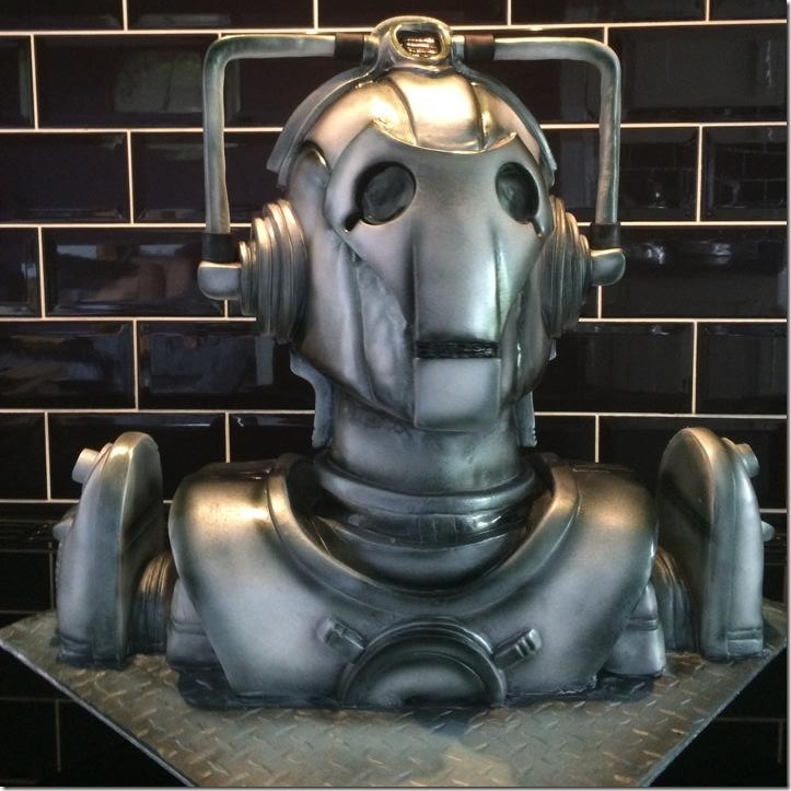 Cyberman Cake