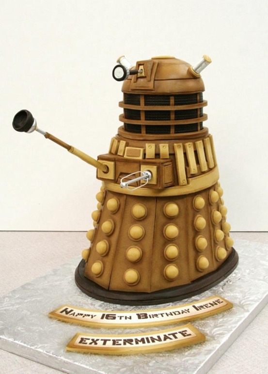 Dalek Cake