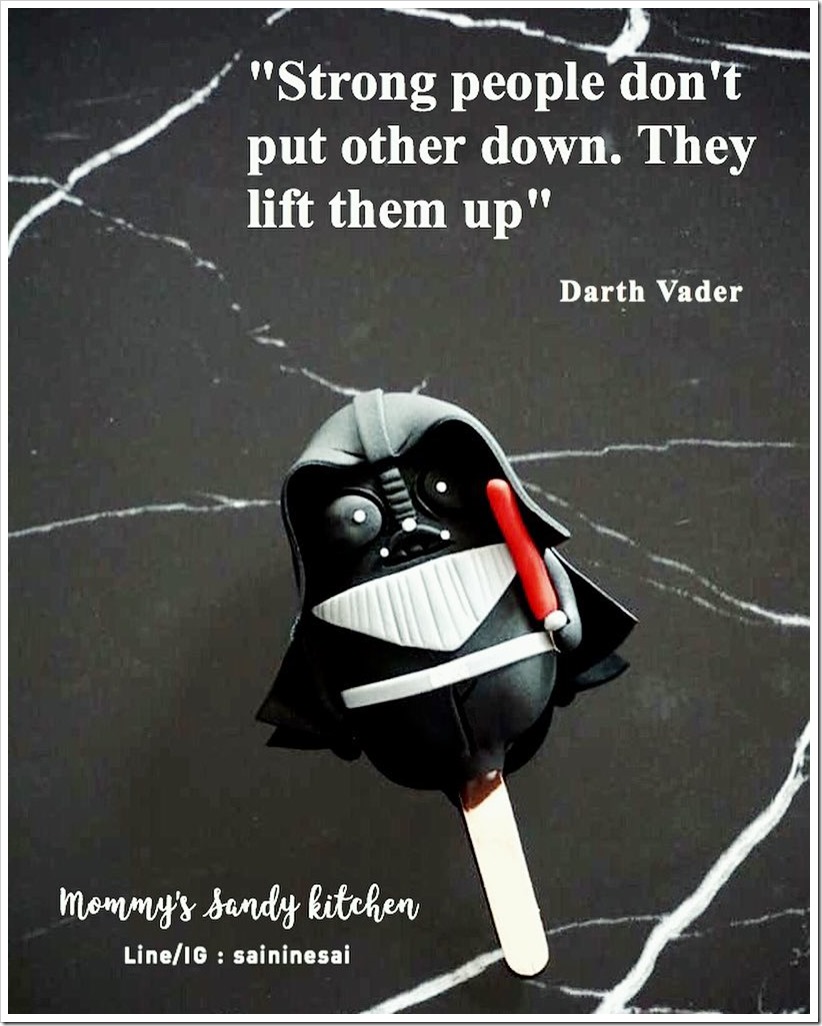 Darth Vader Cakesicle 
