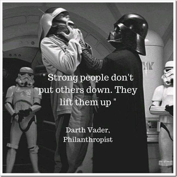 Darth Vader, Philantropist