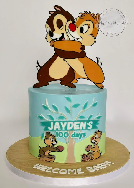 Chip and Dale cake