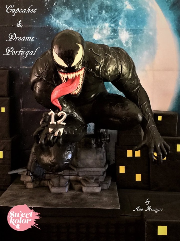 Venom 12th Birthday Cake