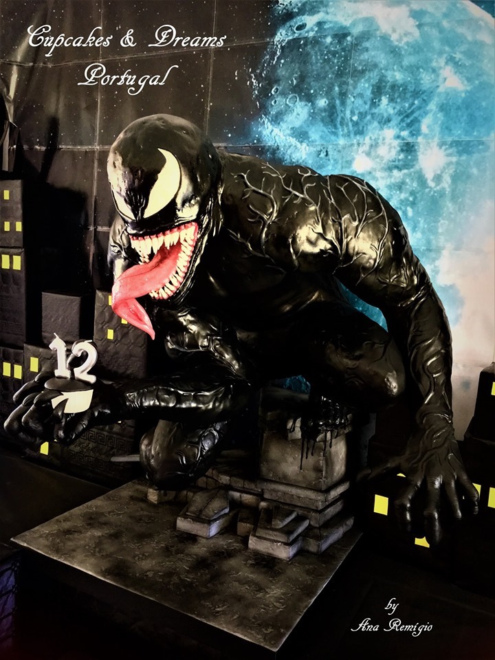 Venom 12th Birthday Cake