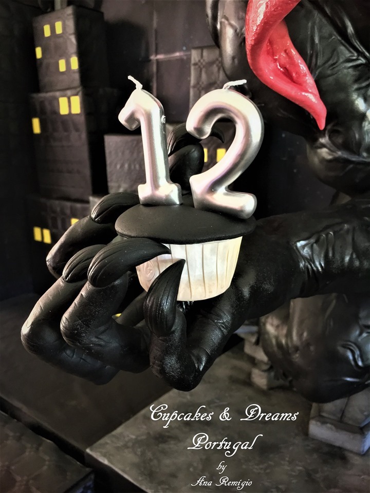 Venom 12th Birthday Cake