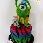 Terrific Monsters University Cake