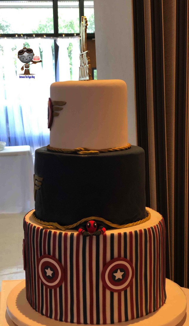 Deadpool on Wedding Cake