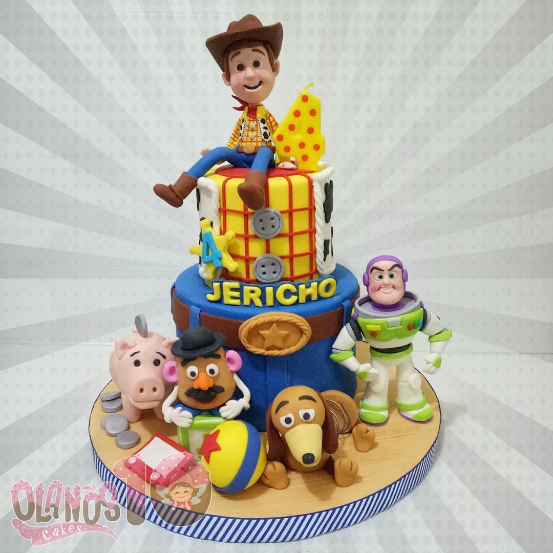 Toy Story 4th Birthday Cake