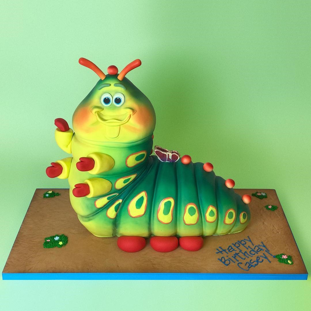 Adorable A Bug's Life Cake -