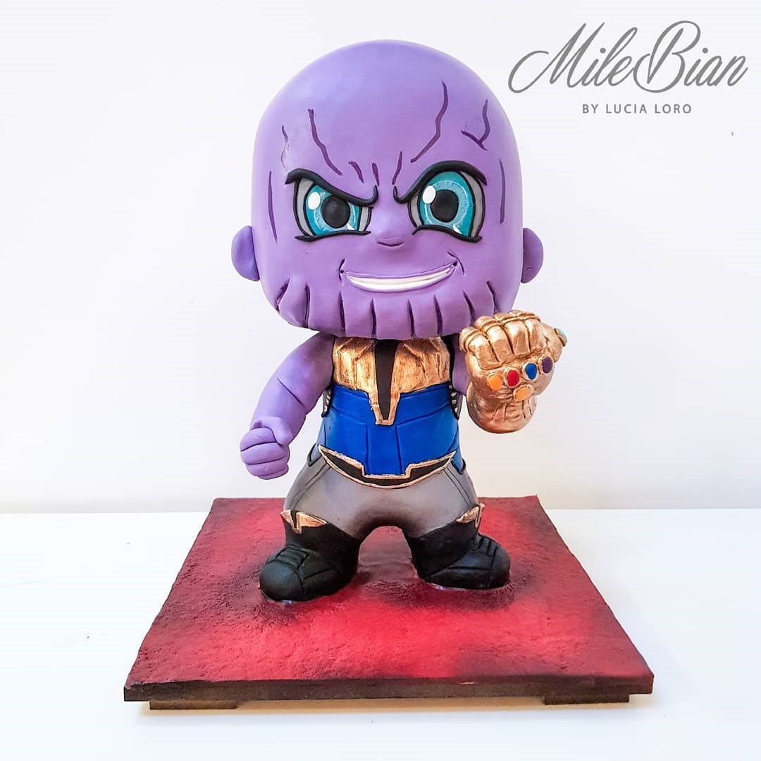 Baby Thanos Cake