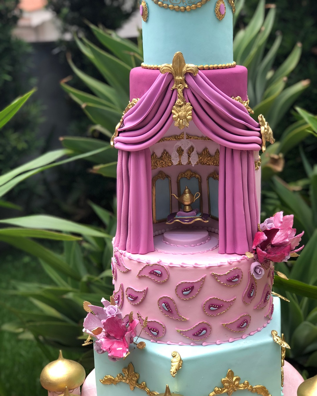 Princess Jasmine’s Castle Cake