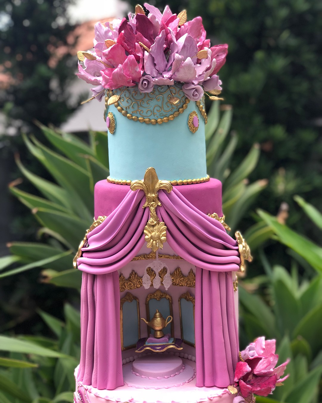 Princess Jasmine’s Castle Cake