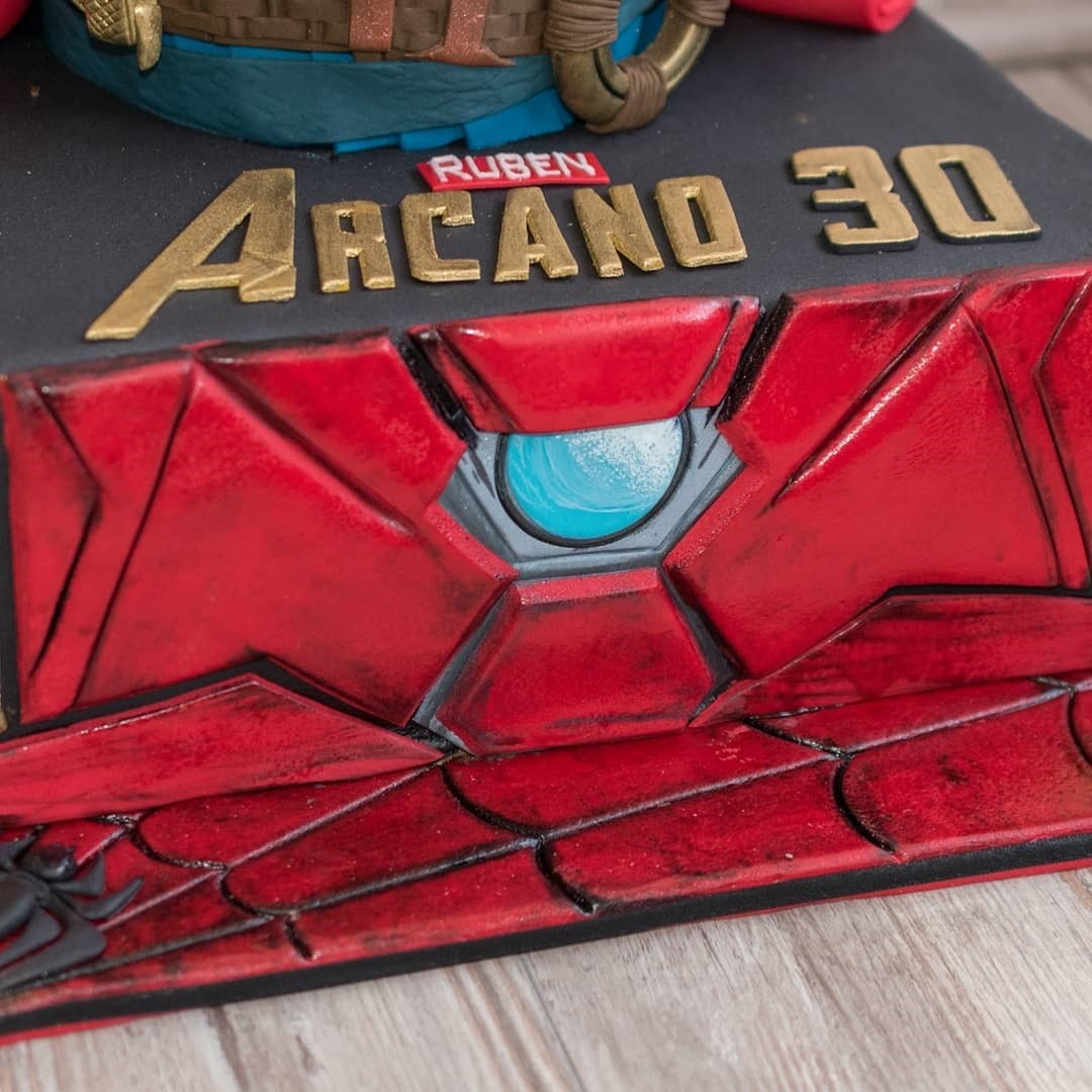 Iron Man Cake