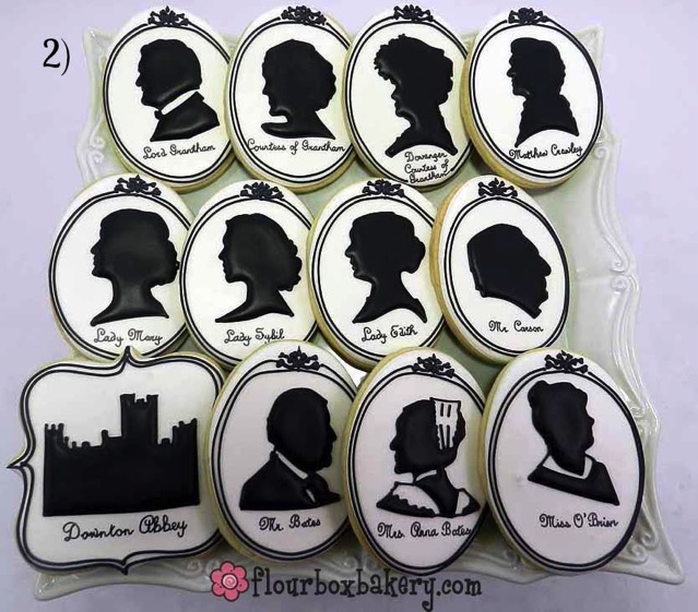 Downton Abbey cookies