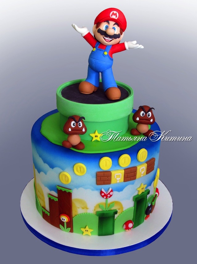 Mario Cake 1