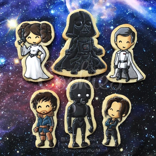Star Wars Rogue One Cookies