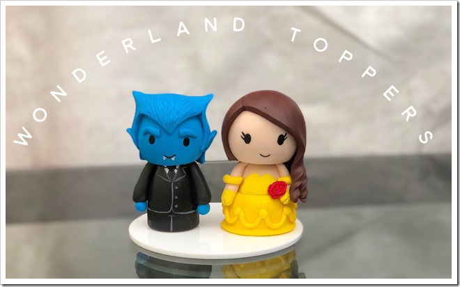 Beauty and The X-Men’s Beast Wedding Cake Topper