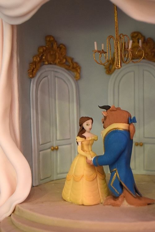 Beauty And The Beast Wedding Cake