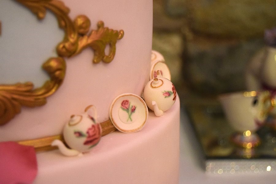 Beauty And The Beast Wedding Cake