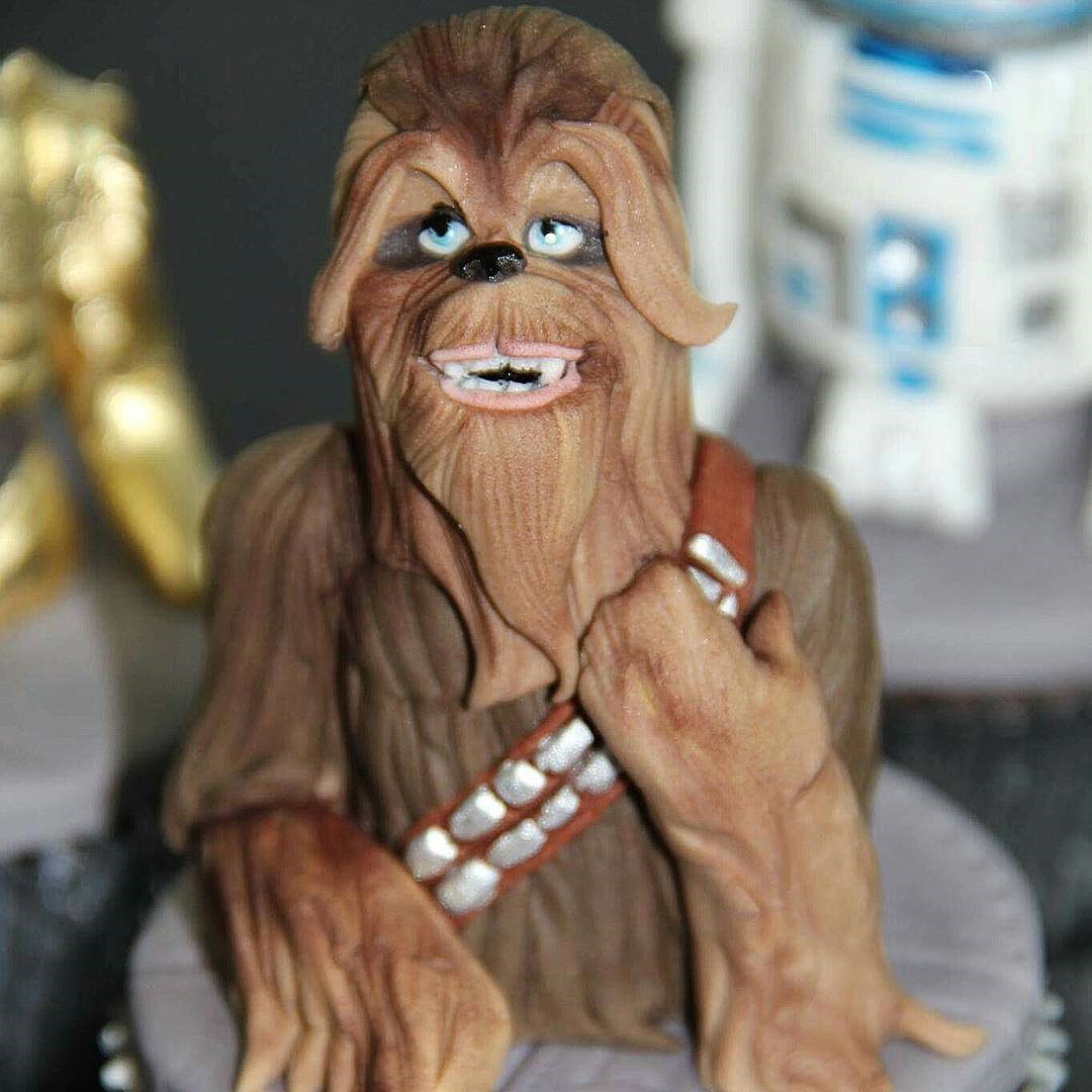 Chewbacca Cupcake