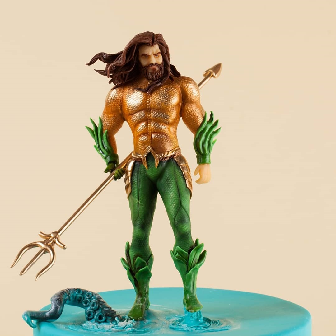 Aquaman Cake Topper
