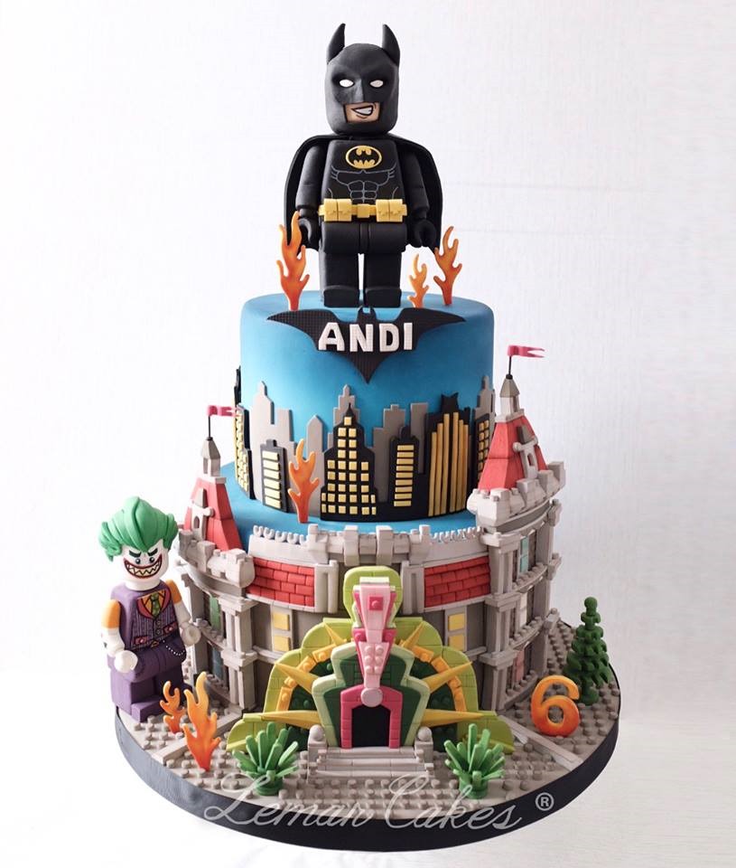 LEGO Batman Cake 