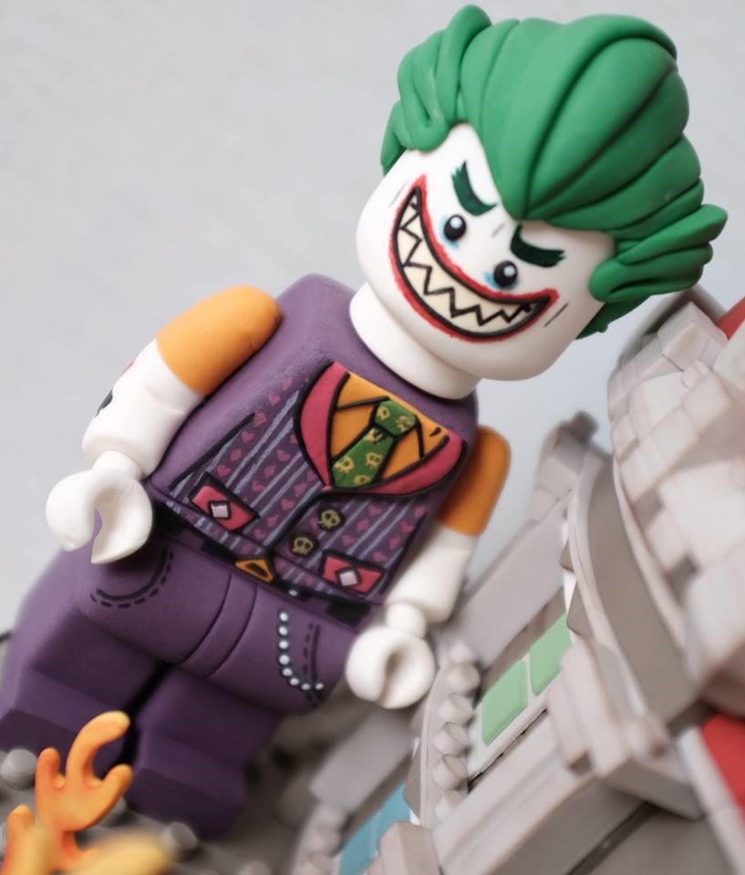 LEGO Joker Cake Figure