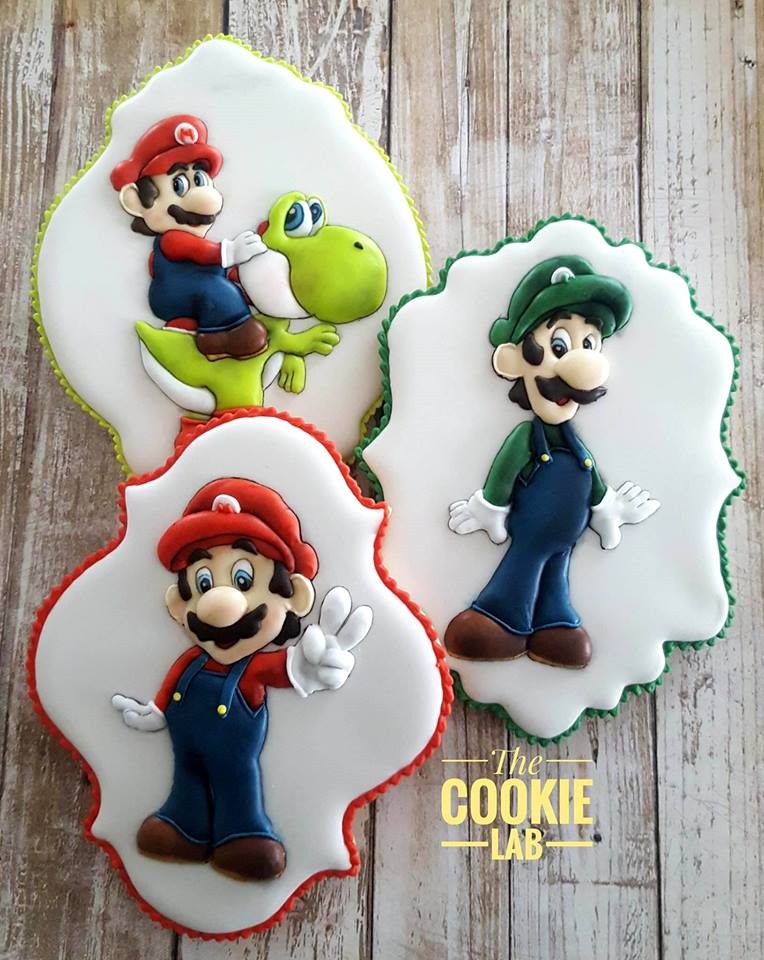 Mario and Luigi Cookies