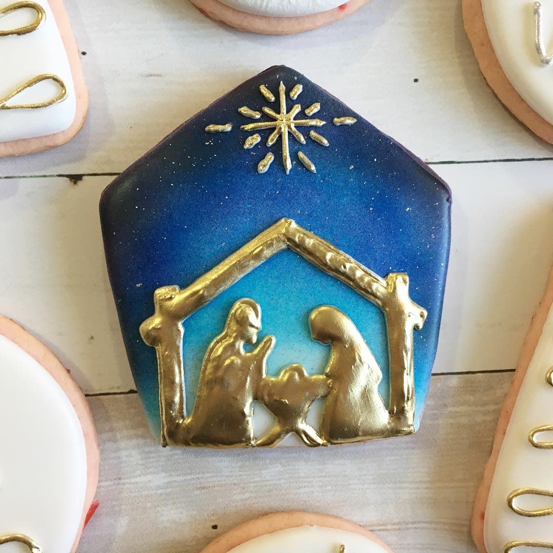 Nativity Cookie