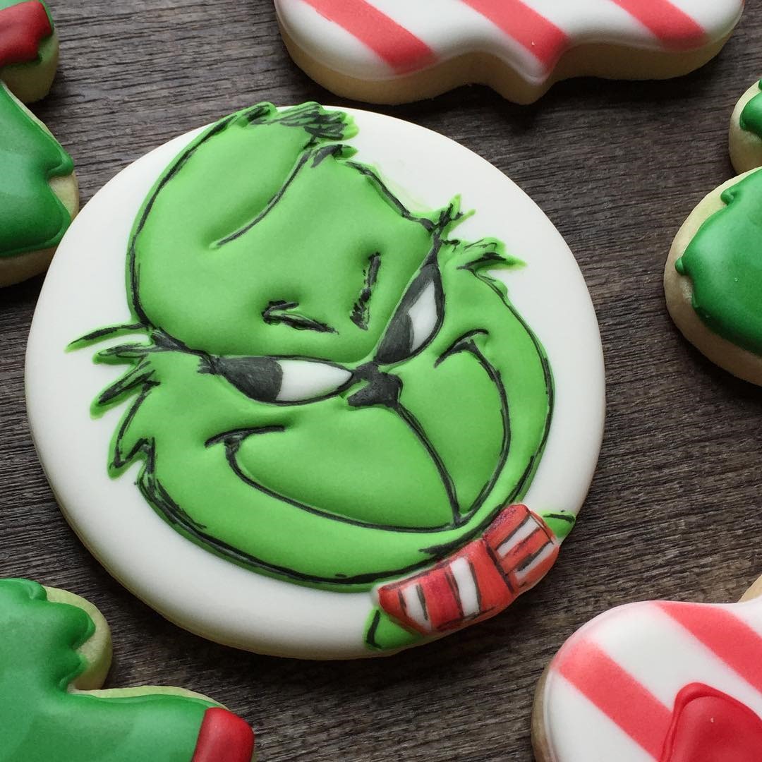 Grinch Who Stole Christmas Cookie