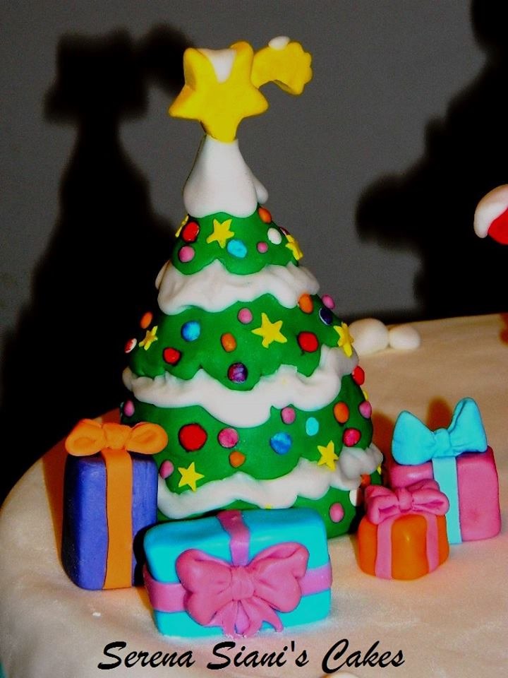 Christmas Tree Cake Topper