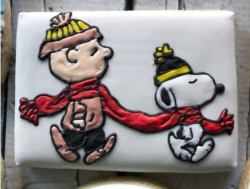 Charlie Brown & Snoopy Cookie