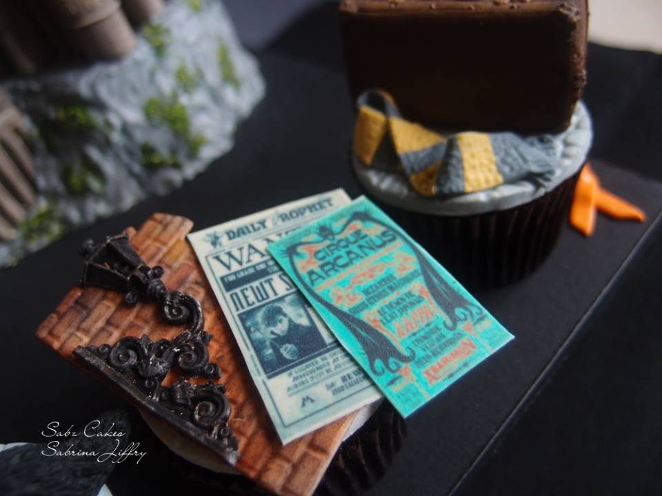 Fantastic Beasts and Where to Find Them Cupcake