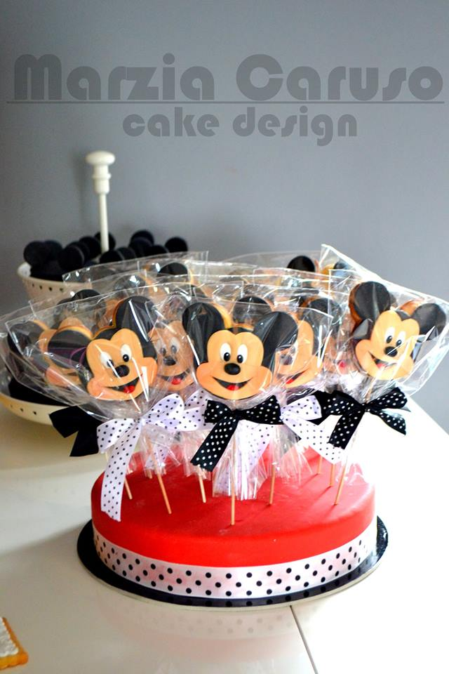 Mickey Mouse Cookie Pops