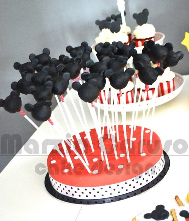 Mickey Mouse Cake Pops