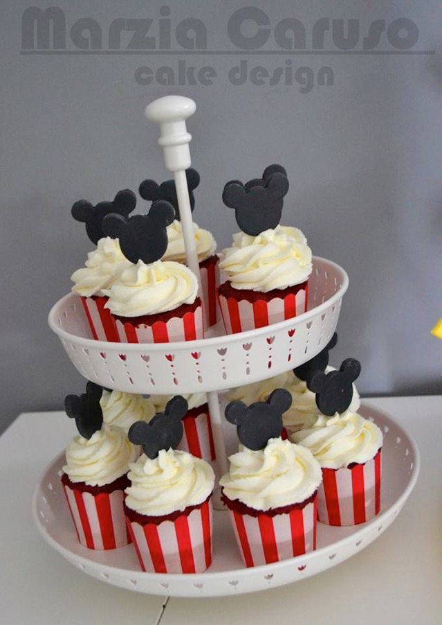 Mickey Mouse Cupcakes 